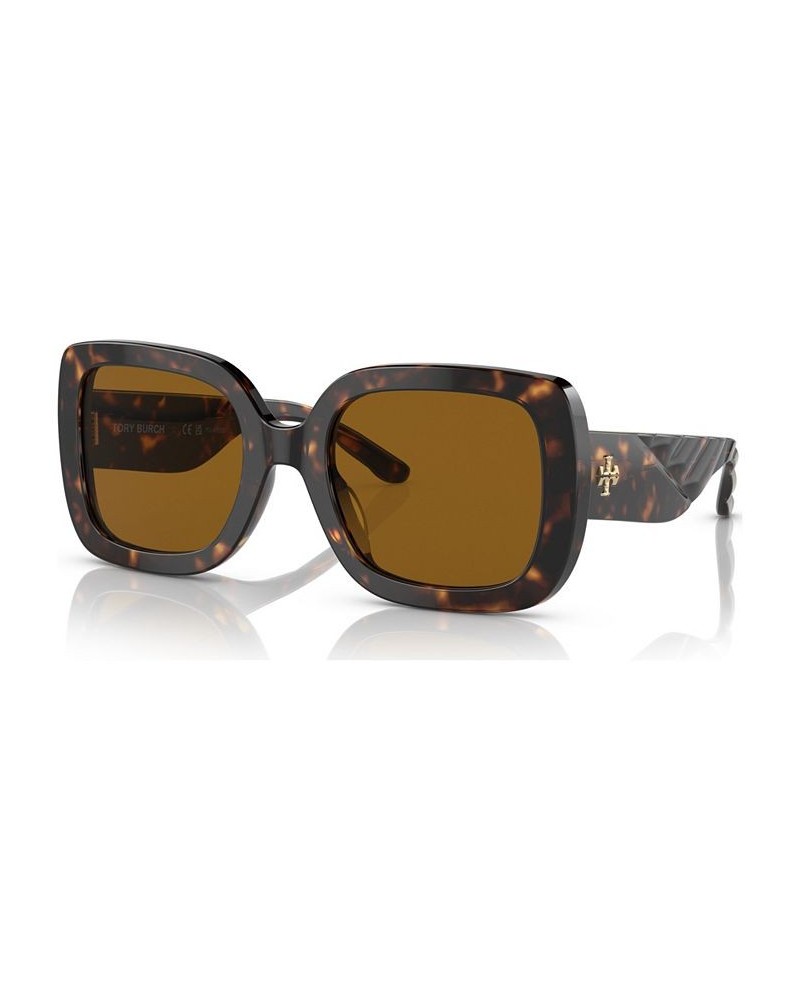 Women's Polarized Sunglasses TY7179U54-P Dark Tortoise $38.16 Womens