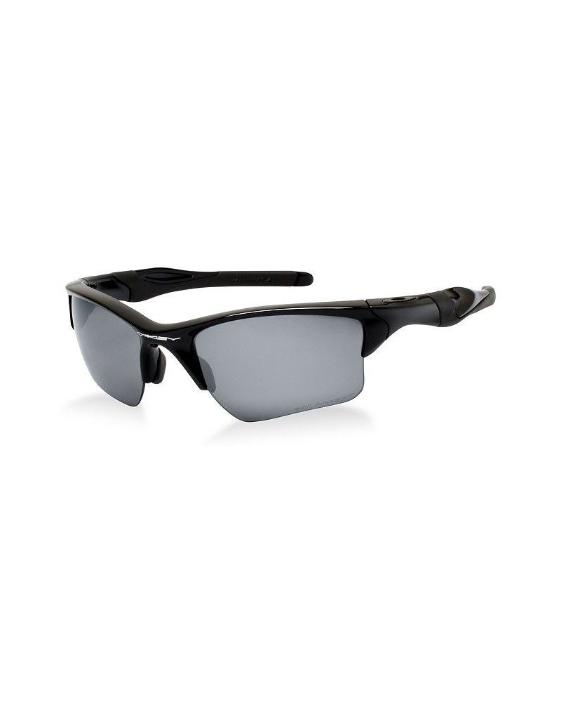 Polarized Sunglasses OO9154 Half Jacket 2.0 XL Black/Black $43.93 Unisex