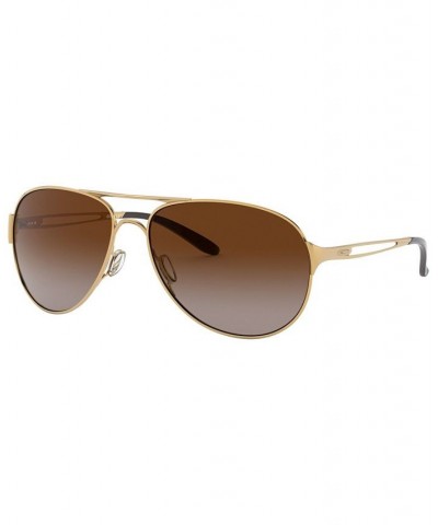 Unisex Pilot Sunglasses OO4054 60 Caveat Gold-Tone $36.00 Unisex