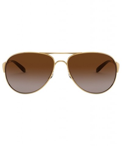 Unisex Pilot Sunglasses OO4054 60 Caveat Gold-Tone $36.00 Unisex