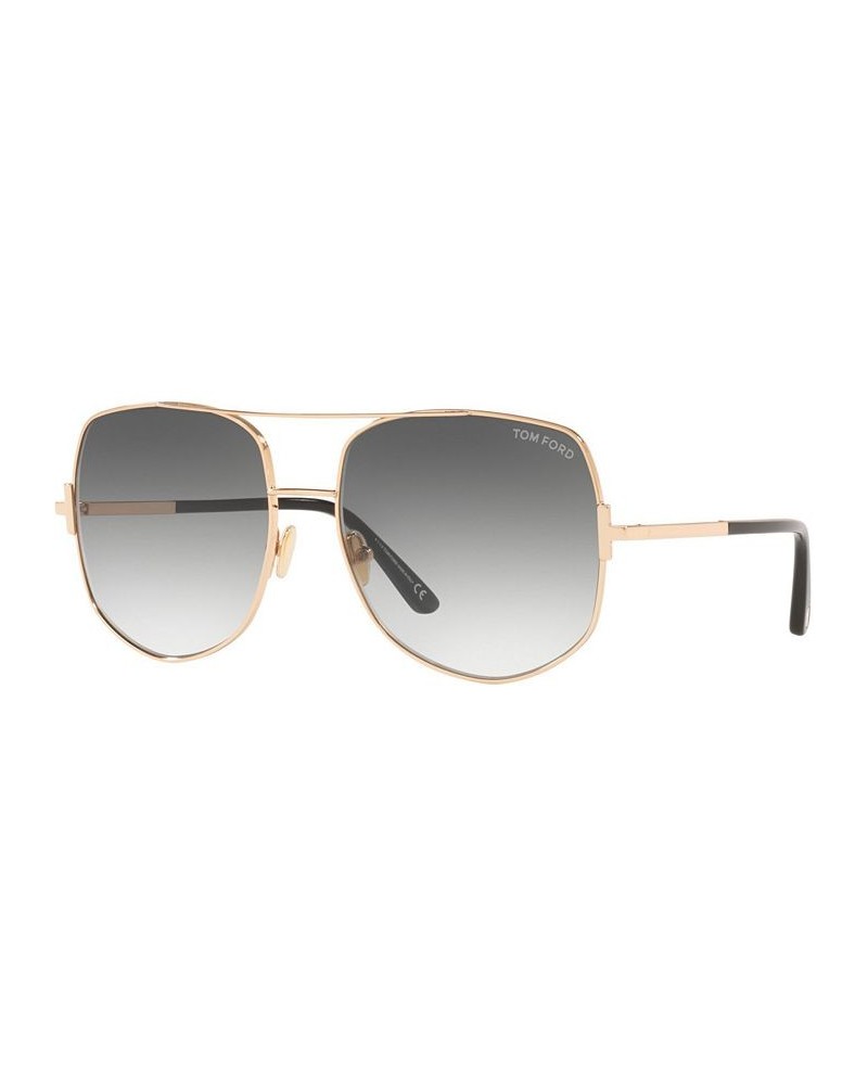 Women's Sunglasses TR001209 PINK GOLD/GREY GRAD $84.15 Womens