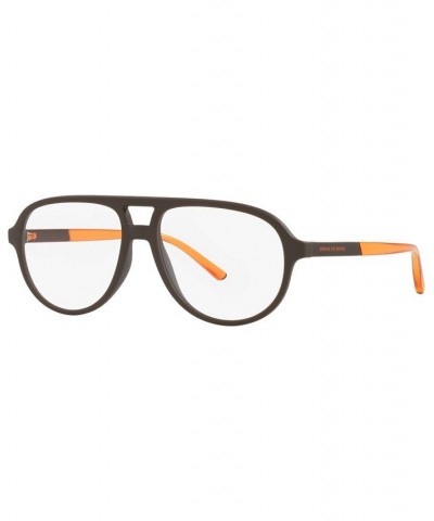 AX3090 Men's Phantos Eyeglasses Matte Brown $29.75 Mens