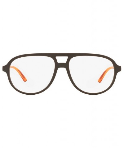 AX3090 Men's Phantos Eyeglasses Matte Brown $29.75 Mens