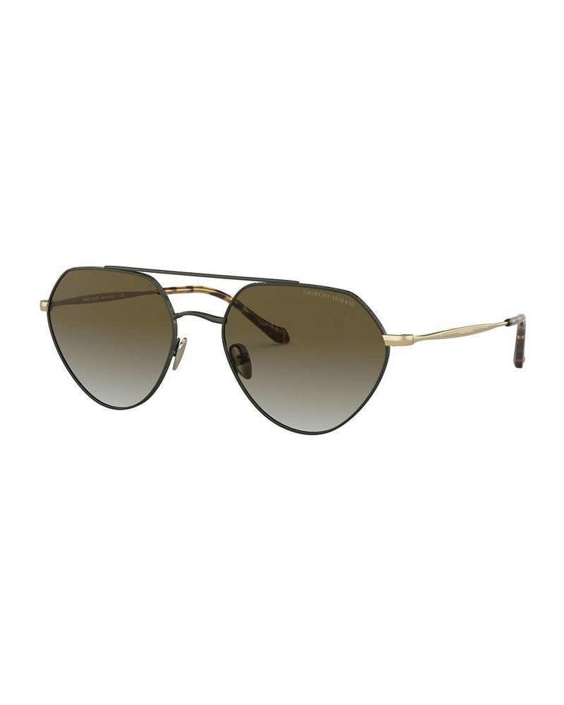 Sunglasses 0AR6111 MATTE DARK GREEN/GREEN GRADIENT $27.84 Unisex