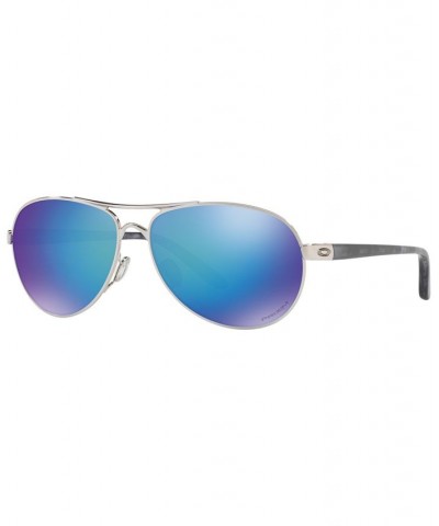 FEEDBACK Polarized Sunglasses OO4079 BLUE MIRROR POLAR/SILVER $72.50 Unisex