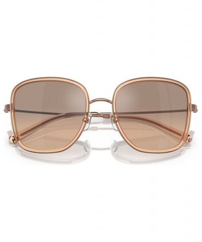 Women's Sunglasses TY6101 Transparent Blush $54.52 Womens