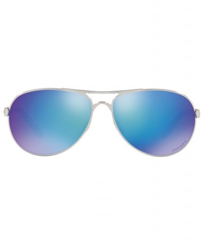 FEEDBACK Polarized Sunglasses OO4079 BLUE MIRROR POLAR/SILVER $72.50 Unisex