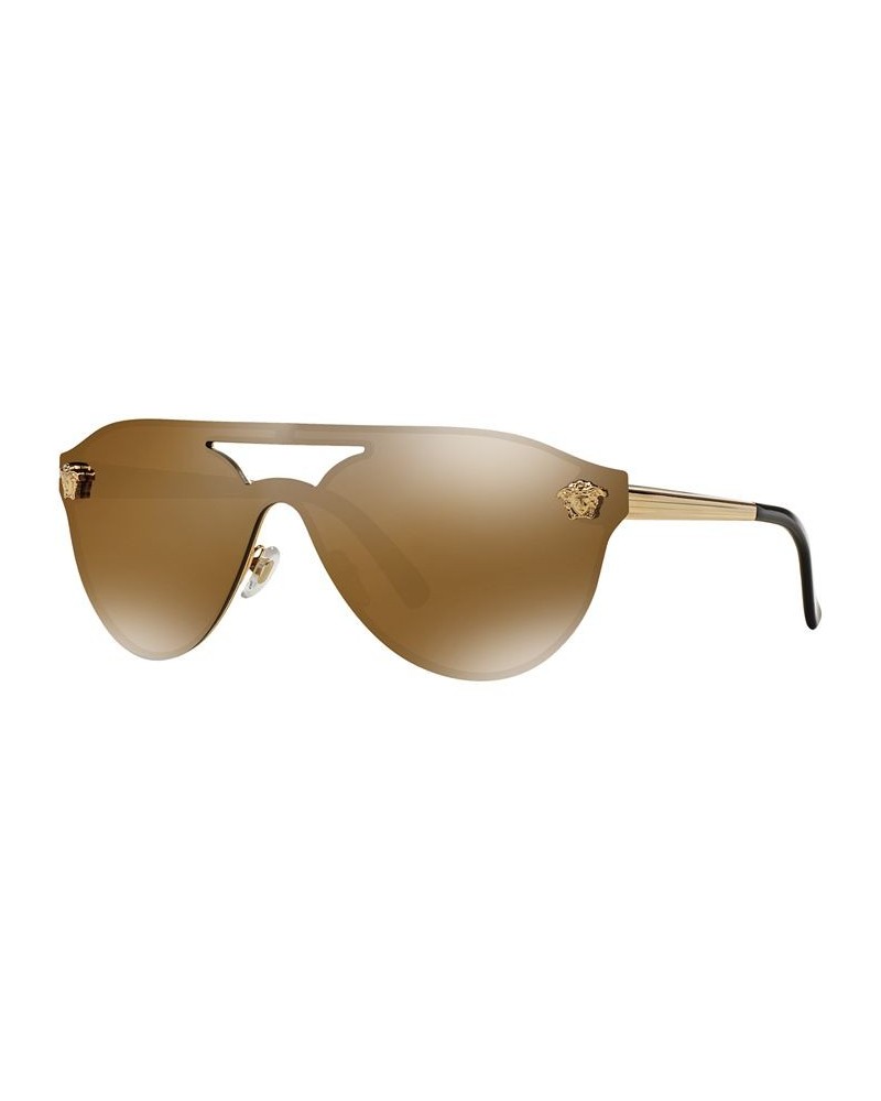 Sunglasses VE2161 GOLD/BROWN MIRROR $44.02 Unisex