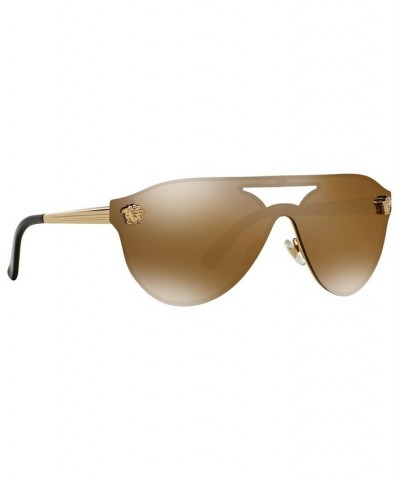 Sunglasses VE2161 GOLD/BROWN MIRROR $44.02 Unisex