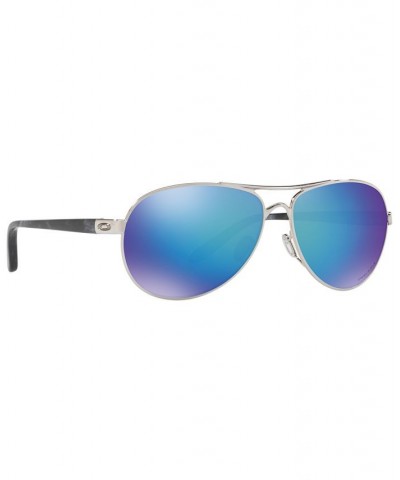 FEEDBACK Polarized Sunglasses OO4079 BLUE MIRROR POLAR/SILVER $72.50 Unisex