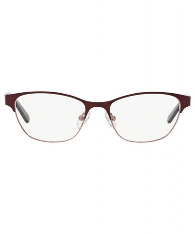 TY1015 Women's Cat Eye Eyeglasses Burgundy $61.00 Womens