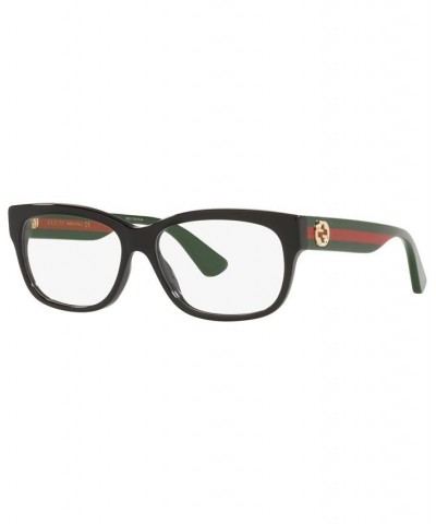 GG0278O Women's Rectangle Eyeglasses Black $108.75 Womens