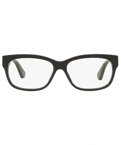 GG0278O Women's Rectangle Eyeglasses Black $108.75 Womens