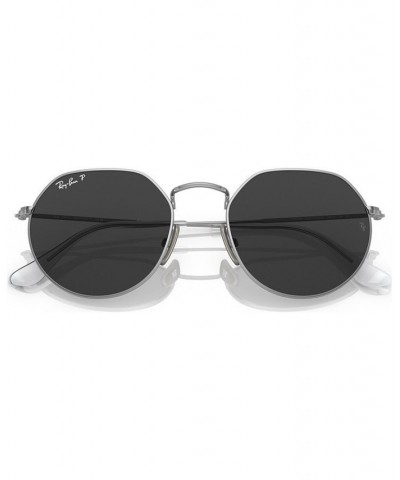 Unisex Polarized Sunglasses RB816553-P Silver-Tone $44.90 Unisex