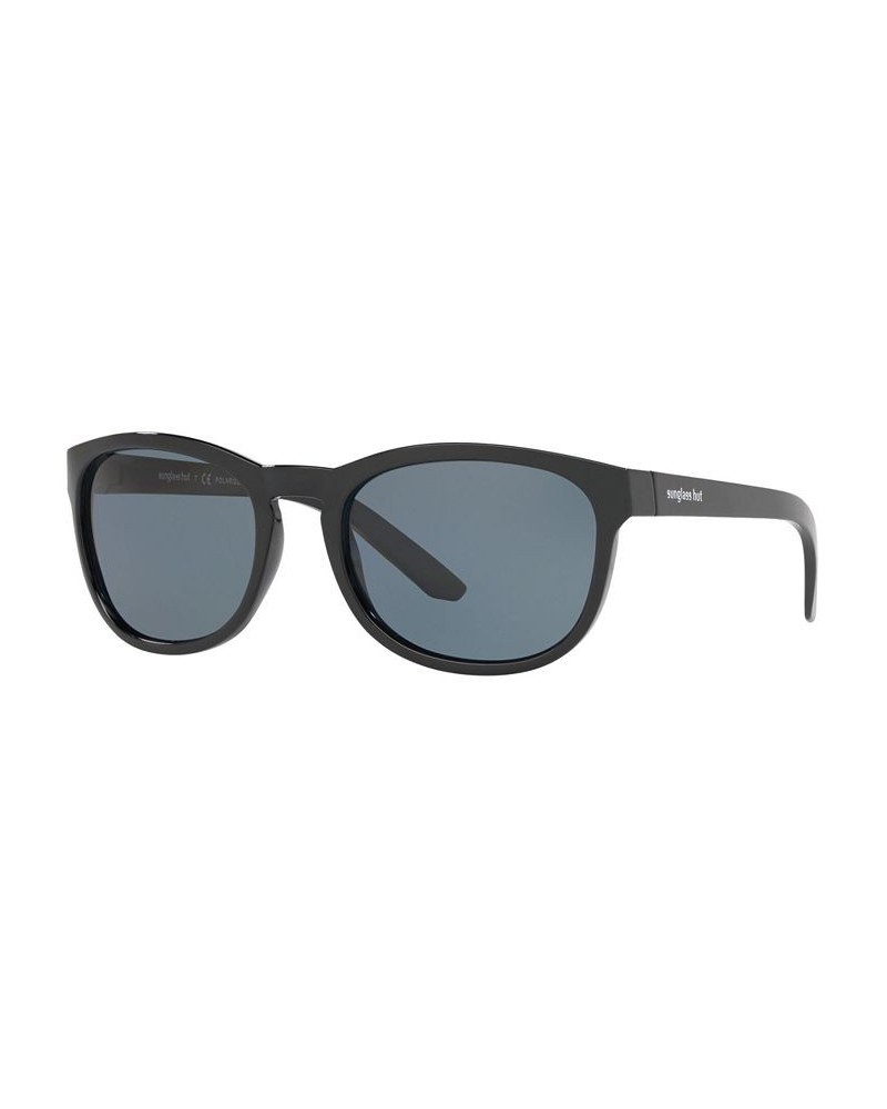 Men's Sunglasses HU2015 BLACK/POLAR BLUE $34.51 Mens