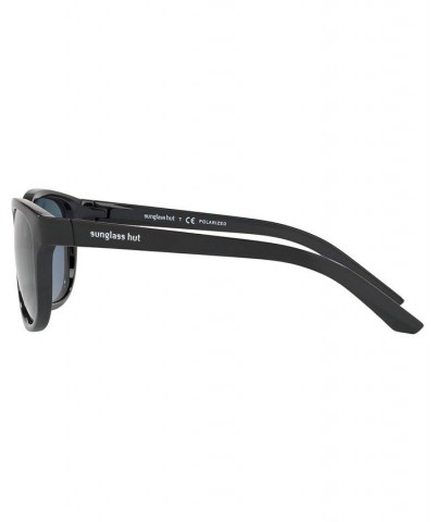 Men's Sunglasses HU2015 BLACK/POLAR BLUE $34.51 Mens