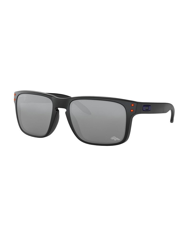 NFL Collection Sunglasses Denver Broncos OO9102 55 HOLBROOK DEN MATTE BLACK/PRIZM BLACK $37.15 Unisex