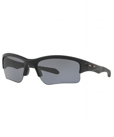 Quarter Jacket Polarzied Sunglasses OO9200 61 Matte Black $38.16 Unisex