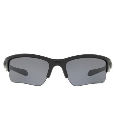 Quarter Jacket Polarzied Sunglasses OO9200 61 Matte Black $38.16 Unisex