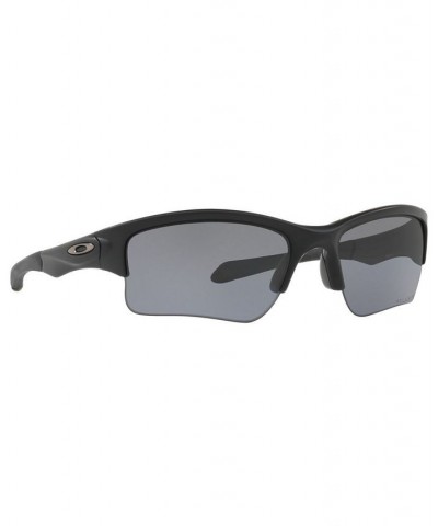 Quarter Jacket Polarzied Sunglasses OO9200 61 Matte Black $38.16 Unisex