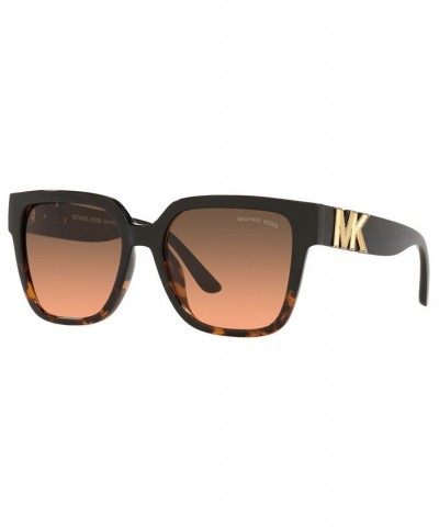 Women's Sunglasses Karlie 54 Black/Dark Tortoise $42.00 Womens