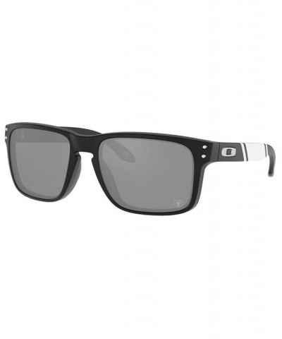 Men's NFL Collection Holbrook Sunglasses OO9102 55 MATTE BLACK - RAIDERS $20.57 Mens