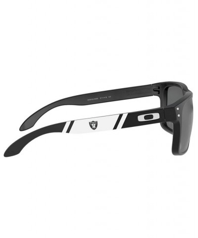 Men's NFL Collection Holbrook Sunglasses OO9102 55 MATTE BLACK - RAIDERS $20.57 Mens