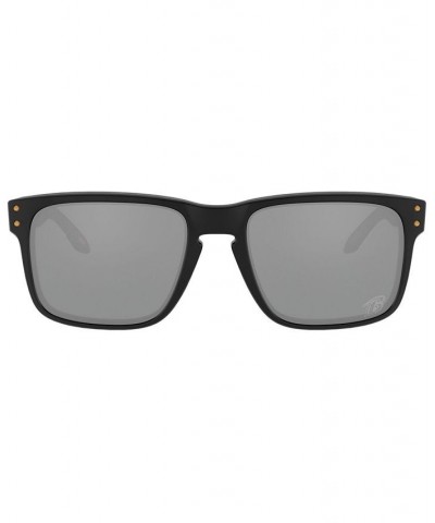 Men's NFL Collection Holbrook Sunglasses OO9102 55 MATTE BLACK - RAIDERS $20.57 Mens