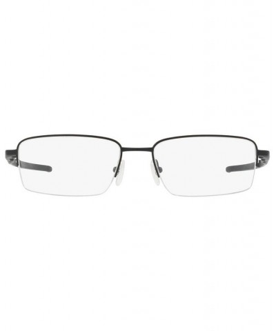 OX5125 Men's Rectangle Eyeglasses Black $59.57 Mens