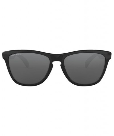 Men's Low Bridge Fit Sunglasses OO9245 Frogskins 54 Matte Black $20.16 Mens