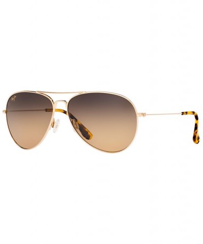 Polarized Mavericks Sunglasses 264 Gold/Bronze $92.51 Unisex