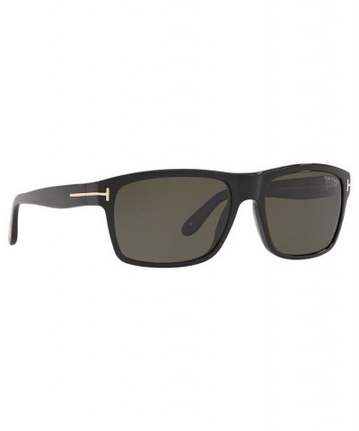 Men's Polarized Sunglasses TR001026 BLACK SHINY/GREY POLAR $131.95 Mens