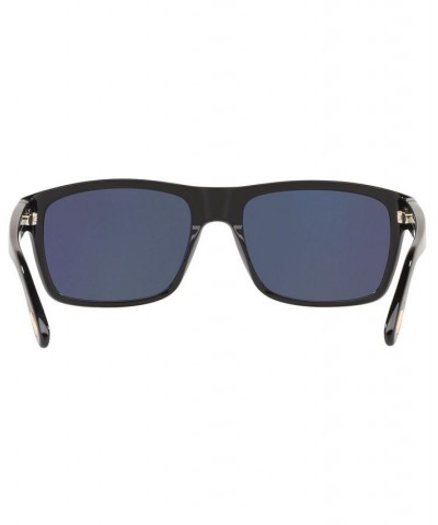 Men's Polarized Sunglasses TR001026 BLACK SHINY/GREY POLAR $131.95 Mens