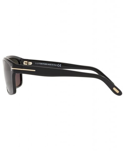 Men's Polarized Sunglasses TR001026 BLACK SHINY/GREY POLAR $131.95 Mens