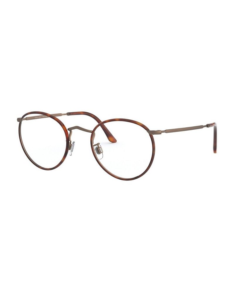 AR 112MJ Men's Round Eyeglasses Bronze $60.32 Mens