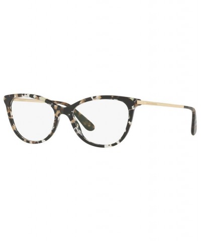 DG3258 Women's Butterfly Eyeglasses Black Gold $72.80 Womens