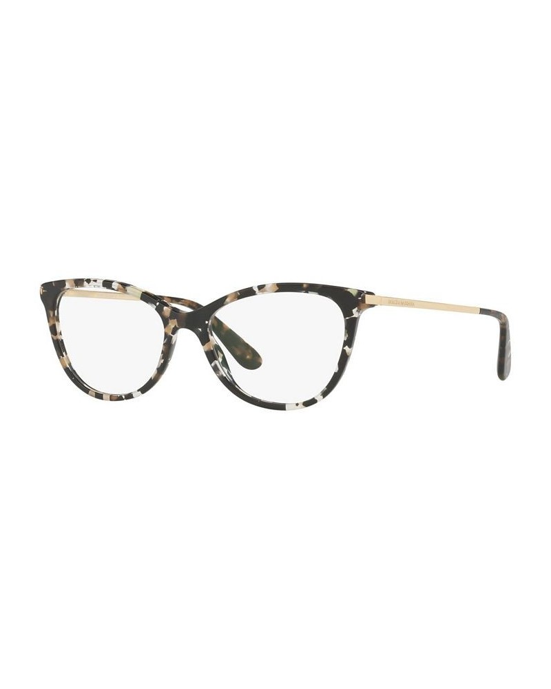 DG3258 Women's Butterfly Eyeglasses Black Gold $72.80 Womens