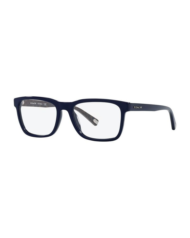 HC6166U Men's Rectangle Eyeglasses Navy $27.44 Mens