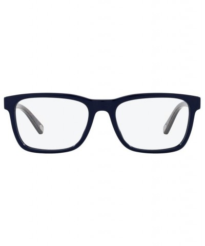 HC6166U Men's Rectangle Eyeglasses Navy $27.44 Mens