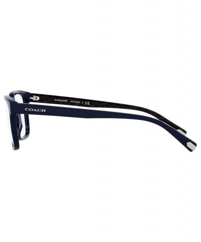 HC6166U Men's Rectangle Eyeglasses Navy $27.44 Mens