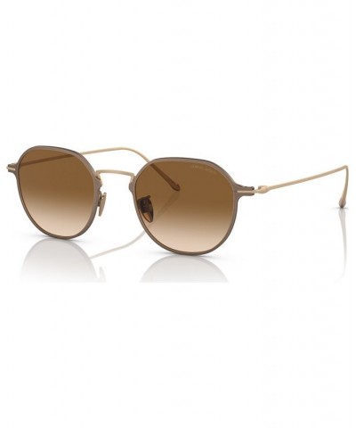 Men's Sunglasses AR6138T49-Y Matte Bronze $175.49 Mens