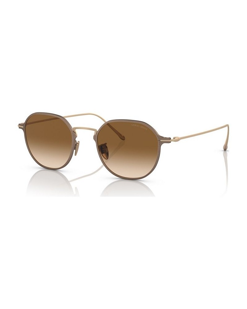 Men's Sunglasses AR6138T49-Y Matte Bronze $175.49 Mens