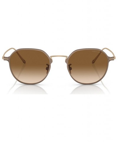 Men's Sunglasses AR6138T49-Y Matte Bronze $175.49 Mens