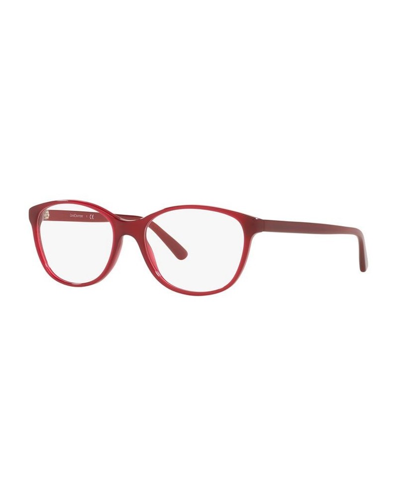 EC2008 Women's Cat Eye Eyeglasses Top Shiny Pink on Opal Pink $15.20 Womens