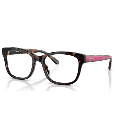 Women's Square Eyeglasses HC6197U53-O Dark Tortoise $19.60 Womens