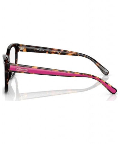 Women's Square Eyeglasses HC6197U53-O Dark Tortoise $19.60 Womens