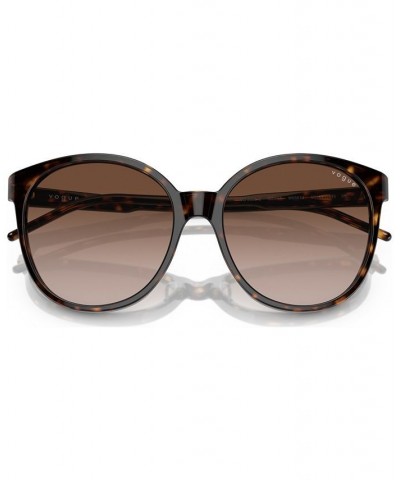 Women's Sunglasses VO5509S56-Y 56 Dark Havana $10.80 Womens