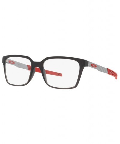 OX8054 Dehaven Men's Rectangle Eyeglasses Satin Gray Smoke $35.36 Mens