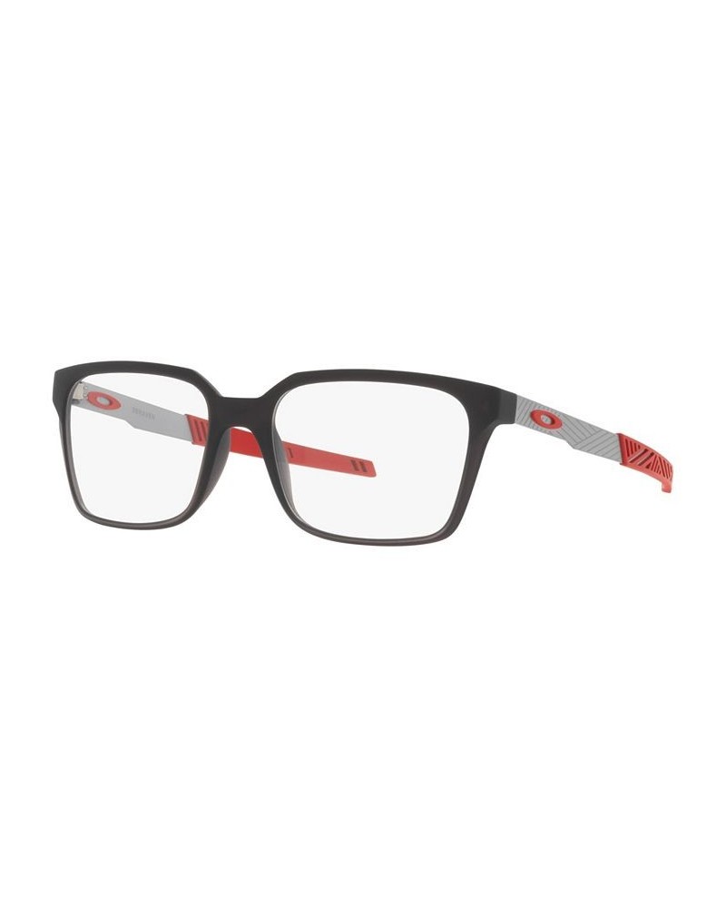 OX8054 Dehaven Men's Rectangle Eyeglasses Satin Gray Smoke $35.36 Mens