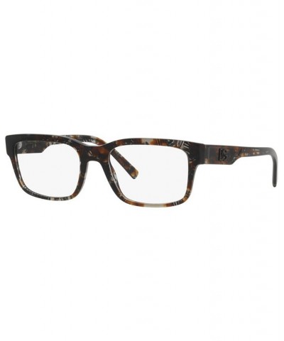 Dolce & Gabbana DG3352 Men's Rectangle Eyeglasses Black $35.62 Mens